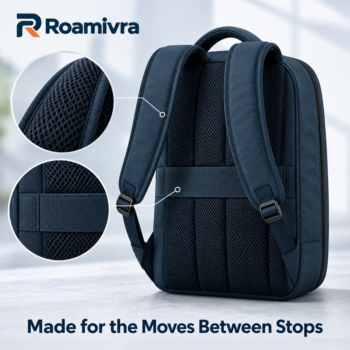 Roamivra ClamPack Travel Backpack product view 5