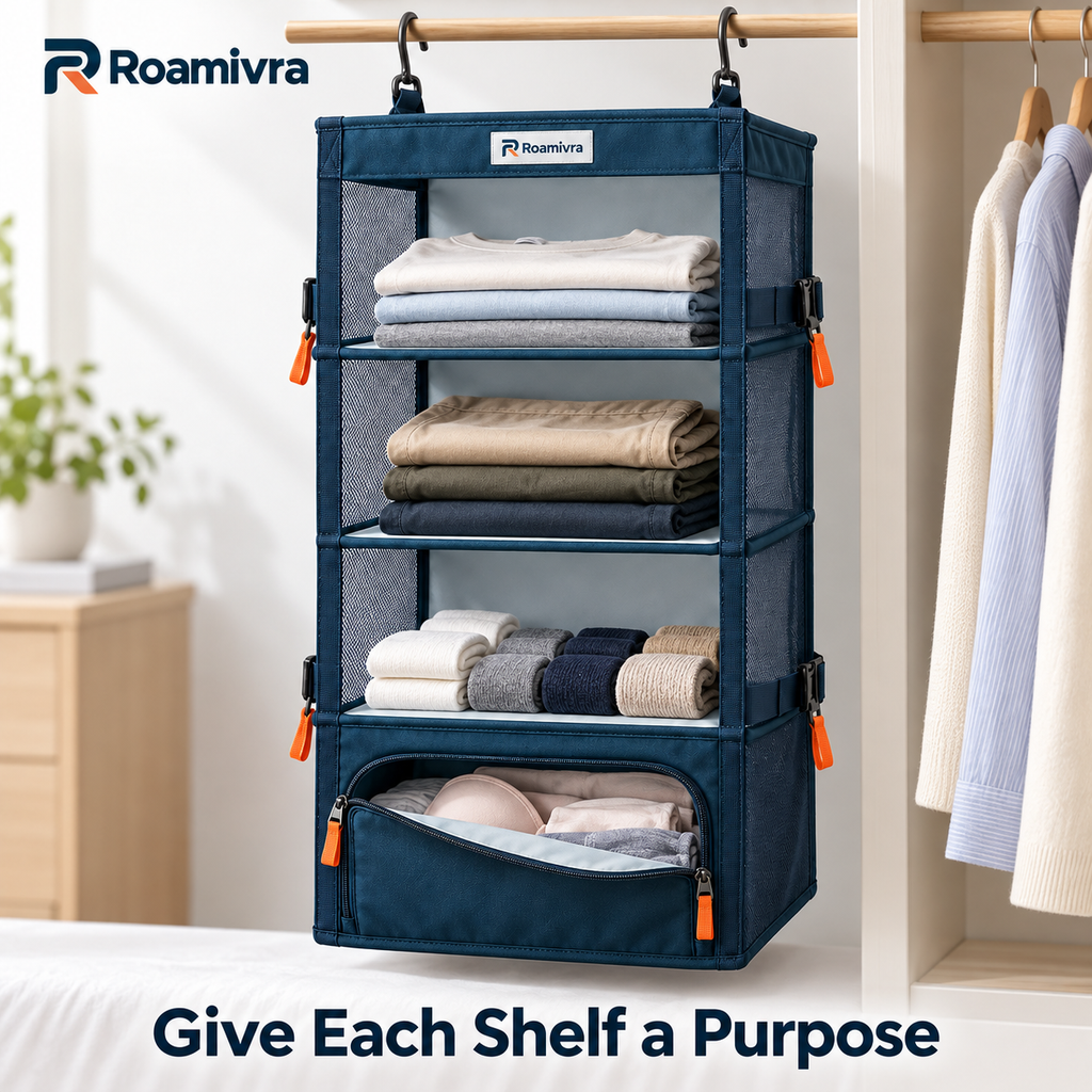 Roamivra ShelfAway Travel Closet product view 3