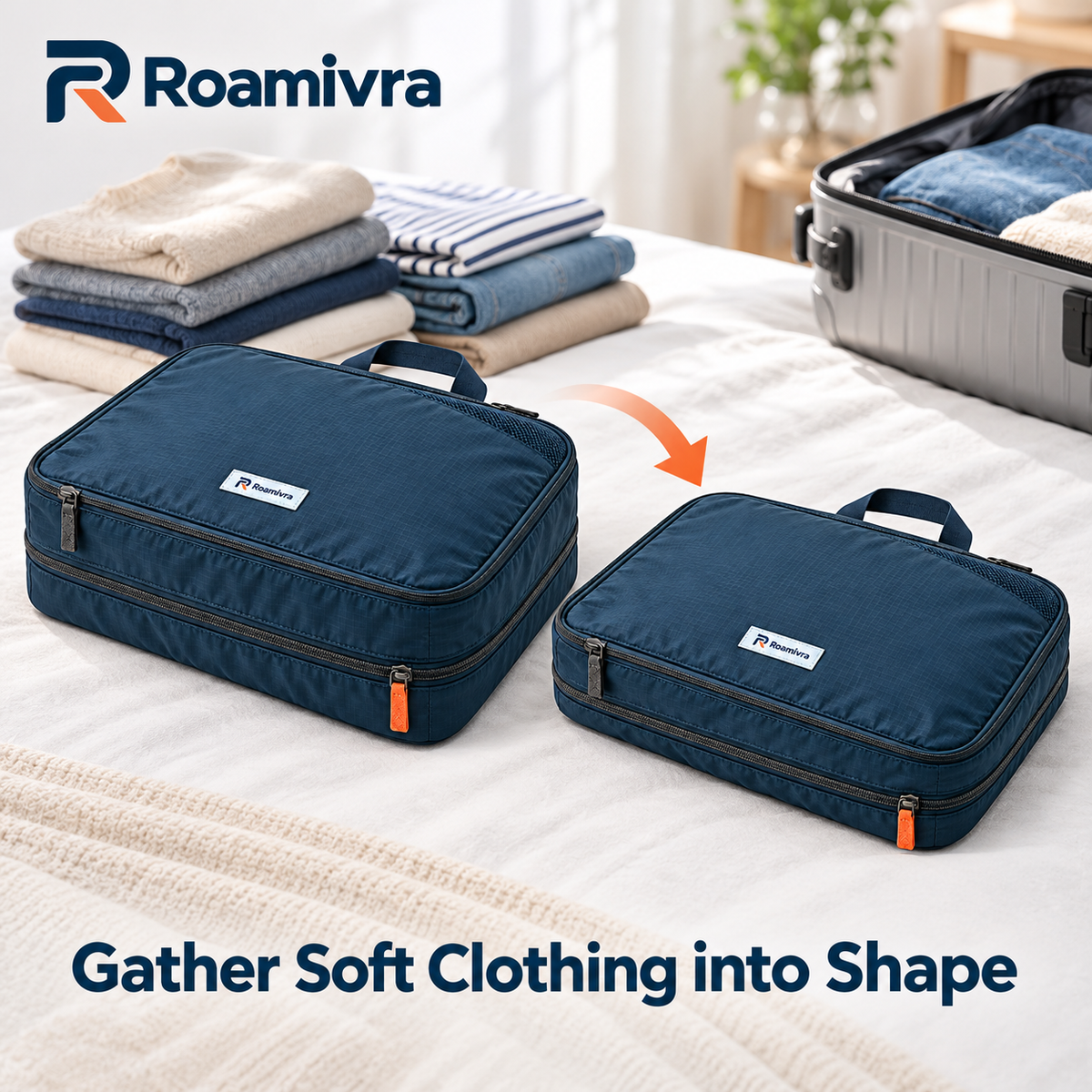 Roamivra FlexZip Compression Organizer product view 3