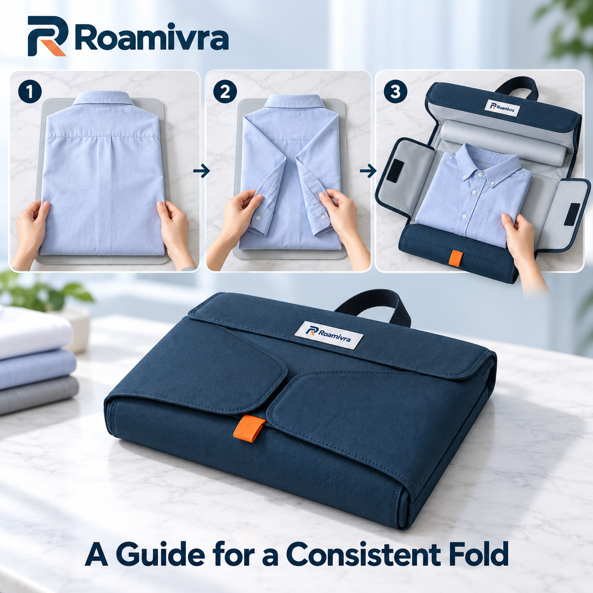 Roamivra PressFold Shirt Case product view 3