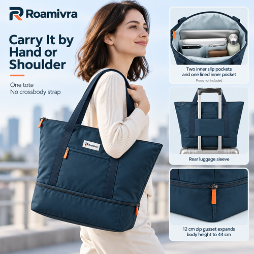 Roamivra ExpandWay Travel Tote product view 1