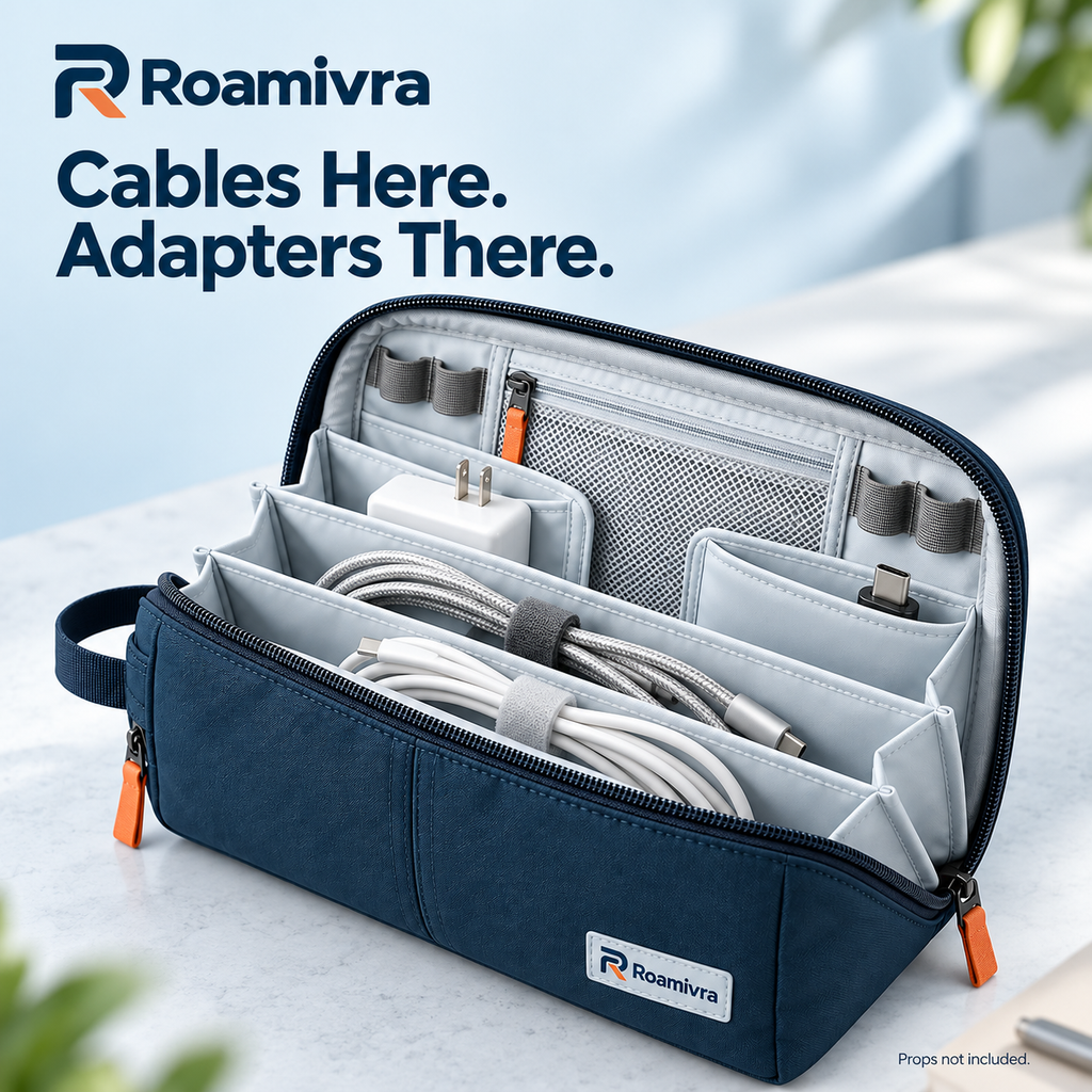 Roamivra CircuitNest Tech Organizer product view 3