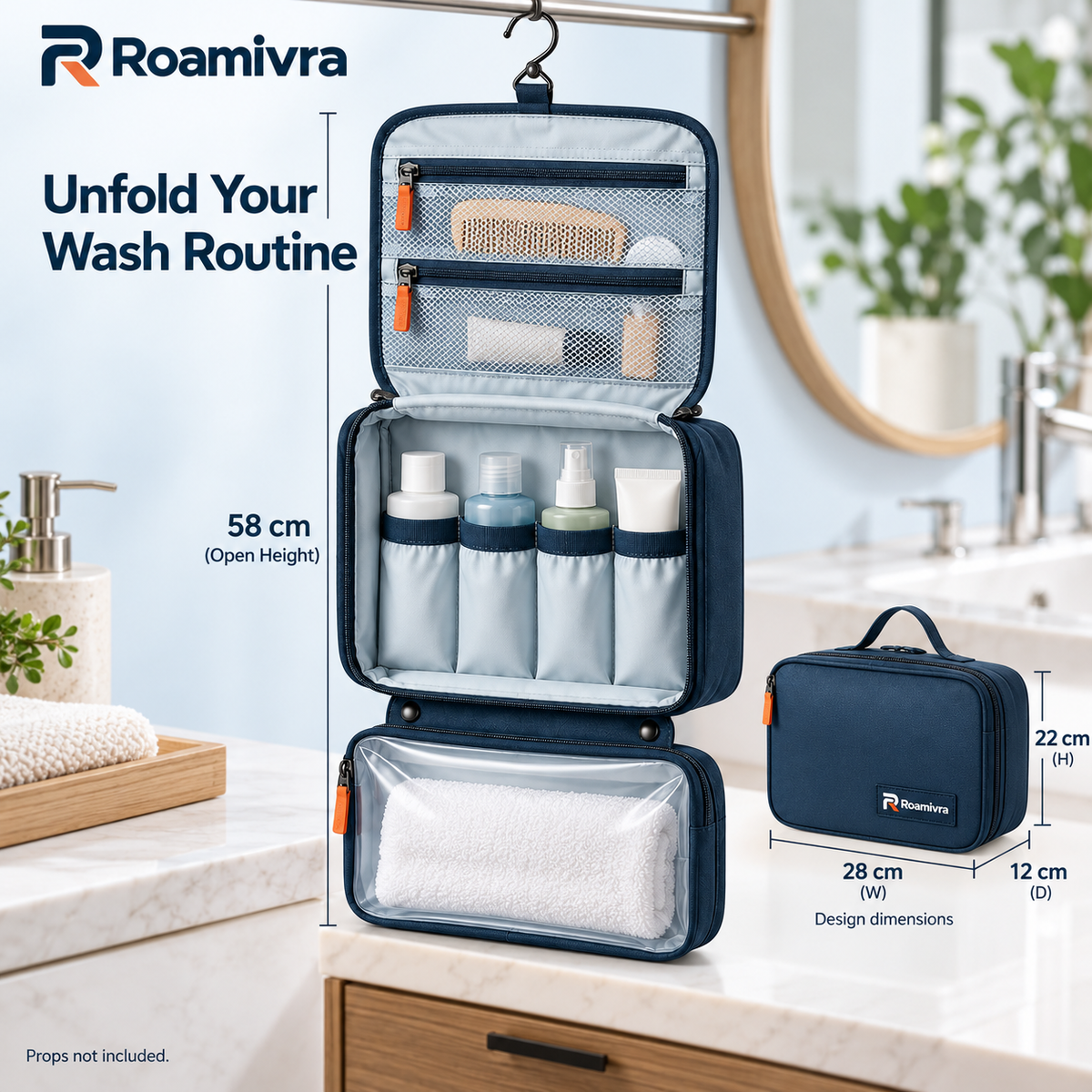 Roamivra HangHarbor Toiletry Organizer product view 2