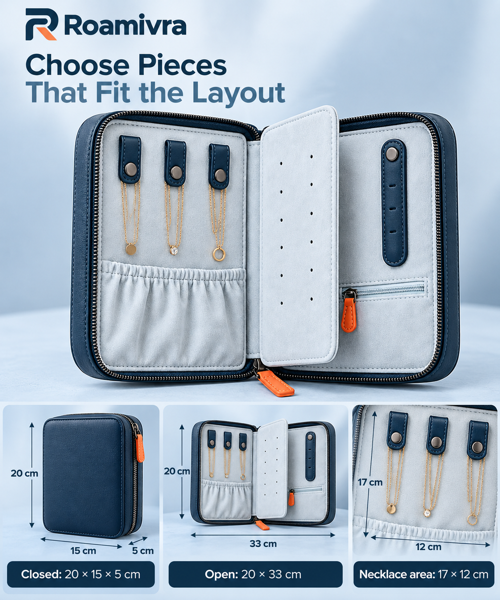 Roamivra JewelBook Travel Organizer product view 2