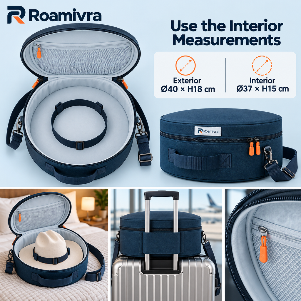 Roamivra CrownGuard Hat Carrier product view 3