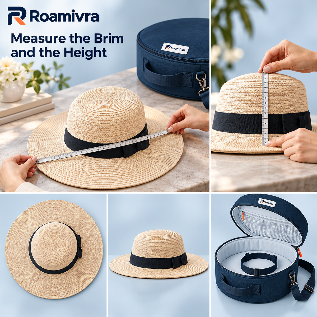 Roamivra CrownGuard Hat Carrier product view 4